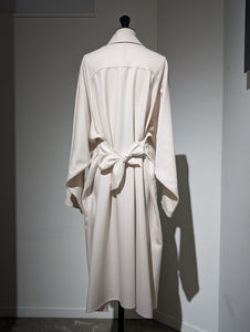 AEHRR 【Draping Yoke Raglan Sleeve Over Coat】