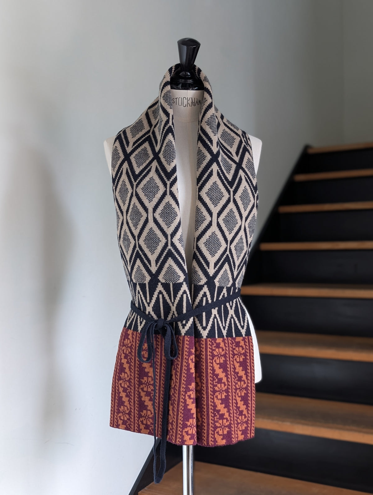 DRIES VAN NOTEN【262-012210】TEOLINE 4707 W.K.SCARF