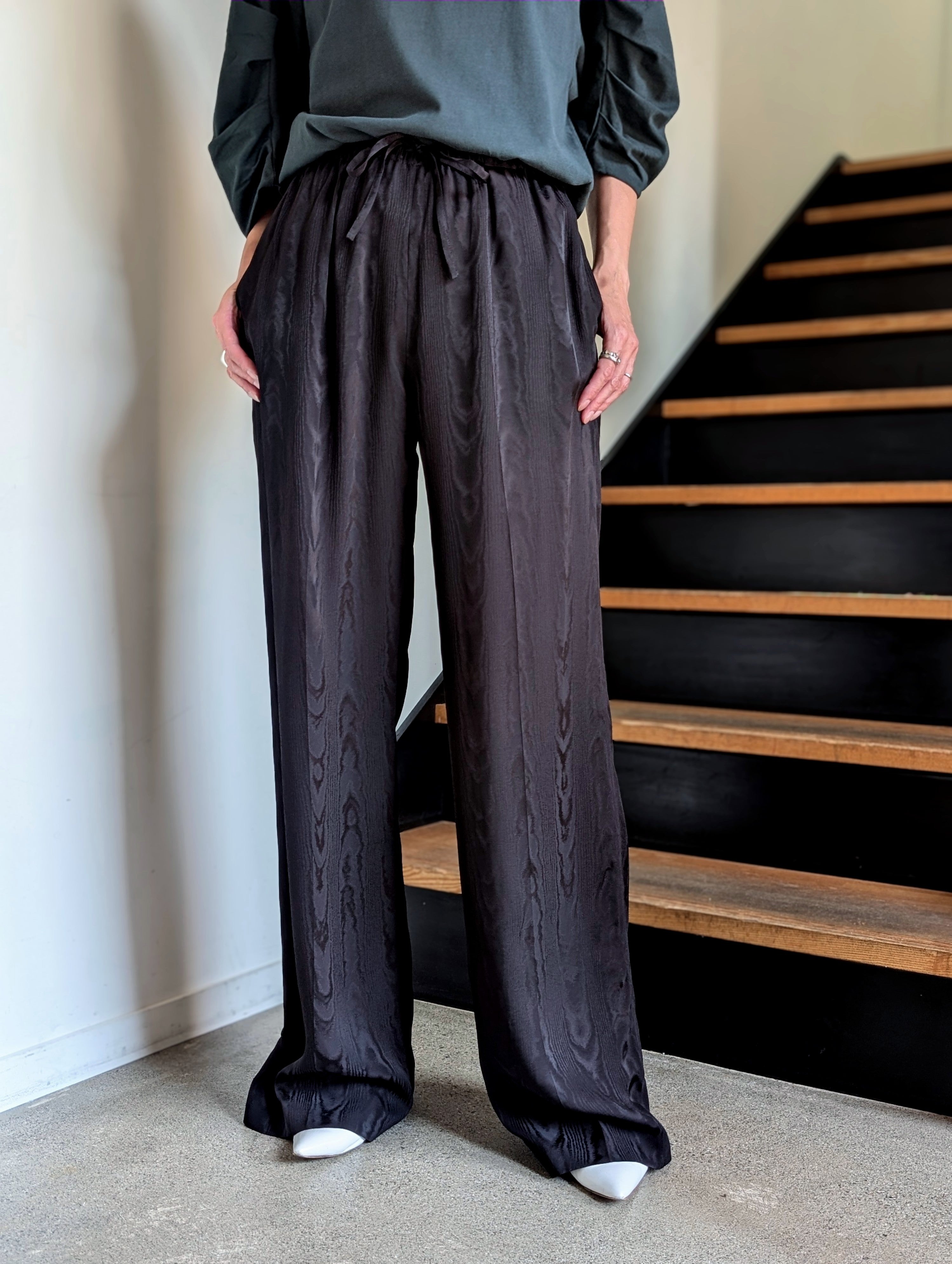 DRIES VAN NOTEN【262-130901】PUVIS 4024 LONG W.W.PANTS