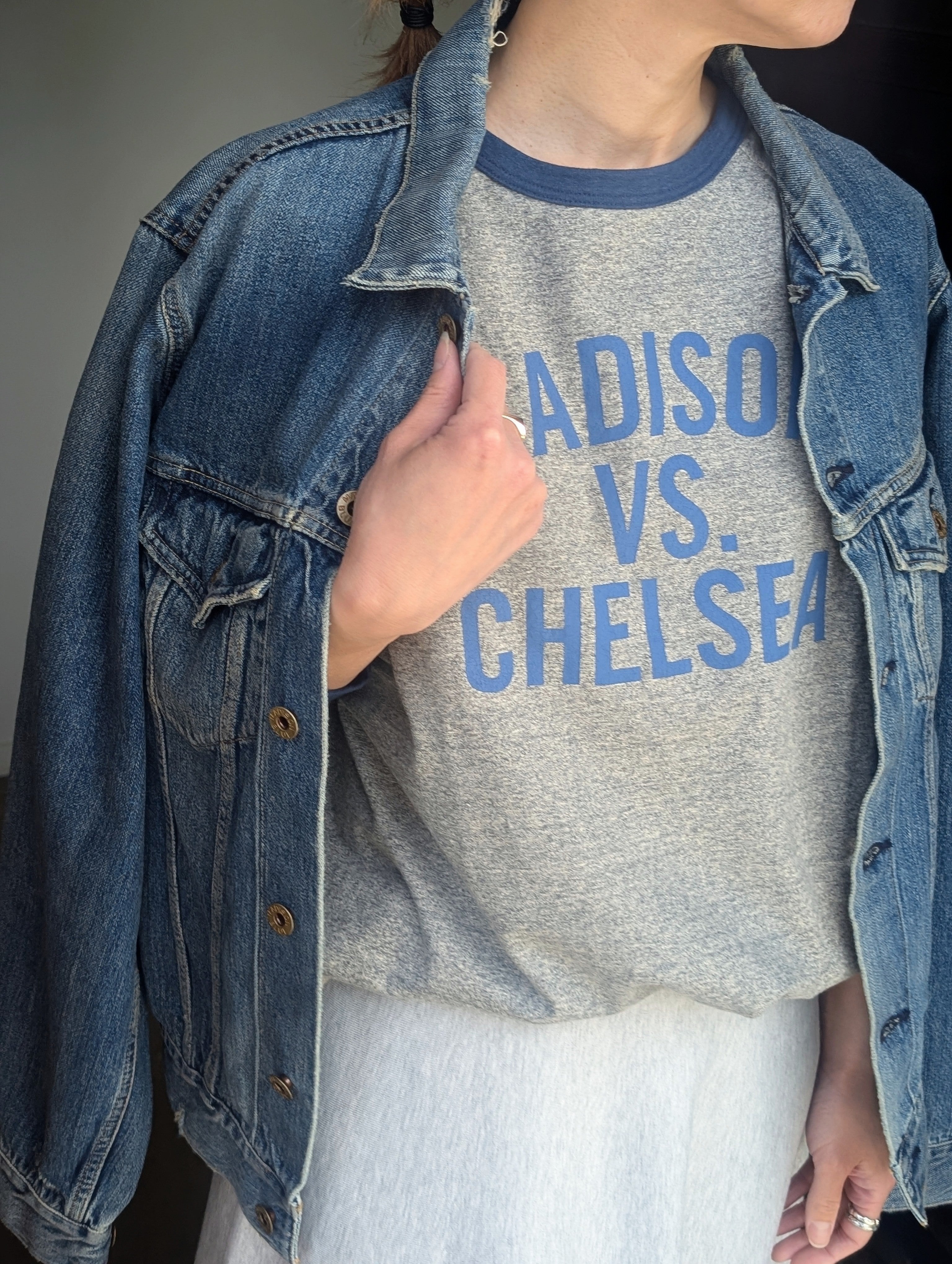 MADISONBLUE  RINGER L/S TEE