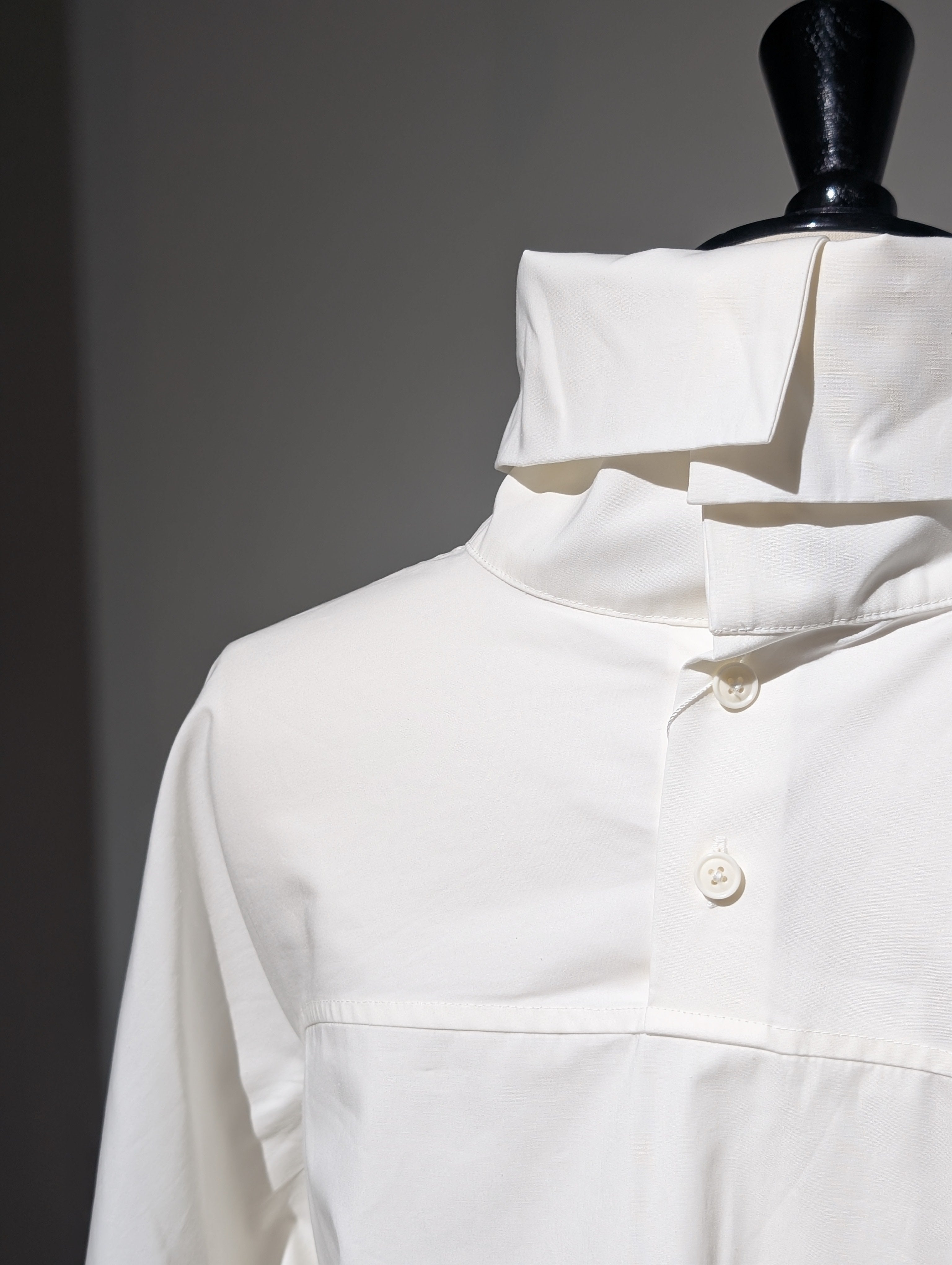 AEHRR 【Draping Yoke Raglan Sleeve Pullover Turtle Shirt】