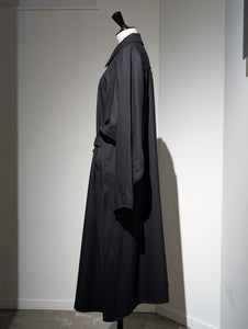 AEHRR 【Draping Yoke Raglan Sleeve Over Coat】