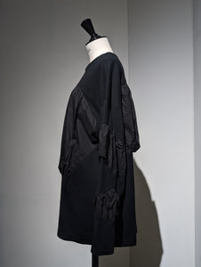 ENFOLD  PUFF-VOLUME LONG-SLEEVE-T-SHIRT