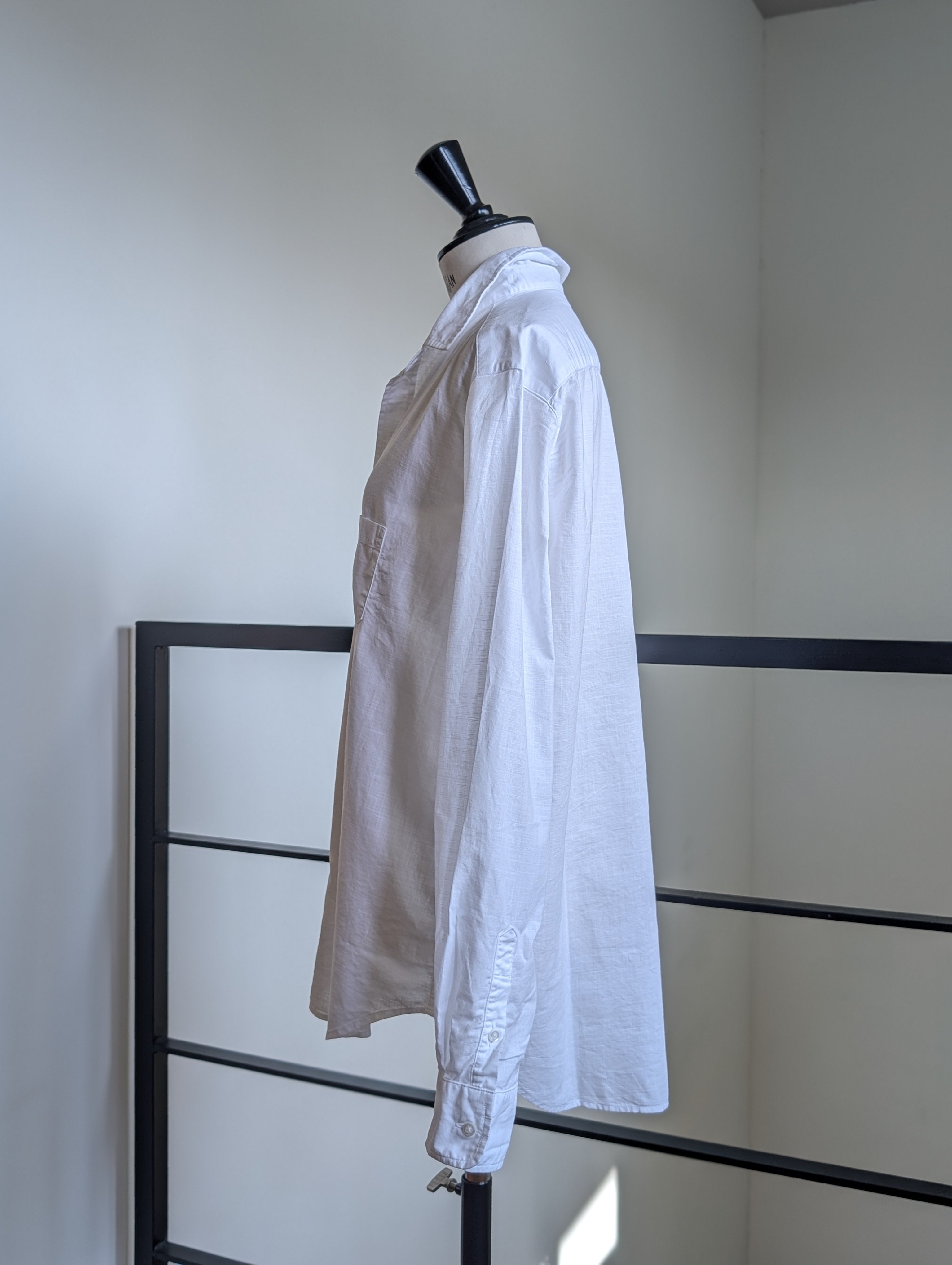 Frank&Eileen "EILEEN"  CLASSIC WHITE CHAMBRAYSHIRTS(物未)