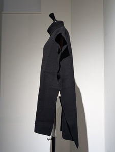 SEEALL  SAW51 KJ604S (YAK SMOOTH) OVERSIZE poncho