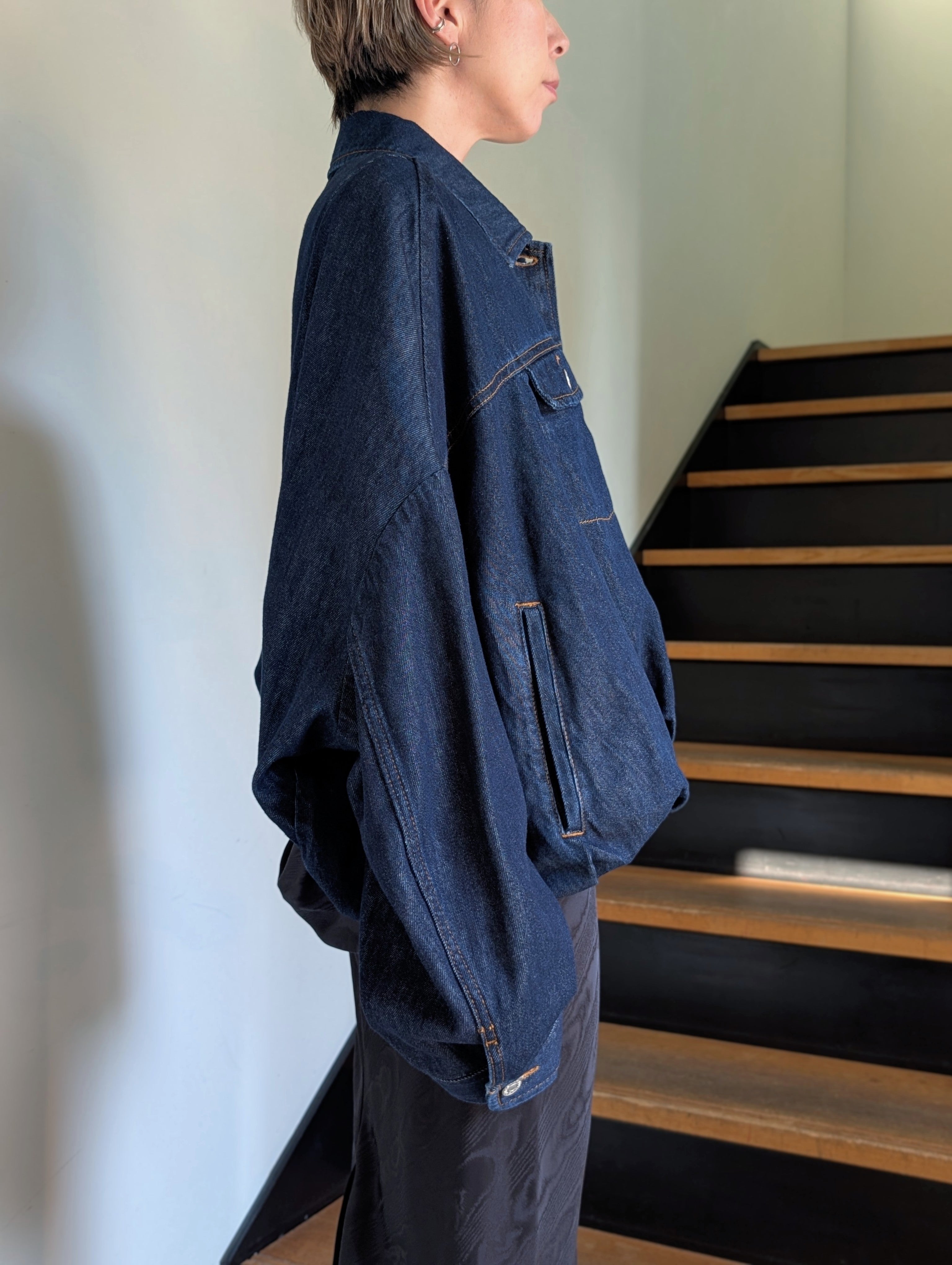 DRIES VAN NOTEN【262-130505】VESTO DEN 4401 W.W.JACKET