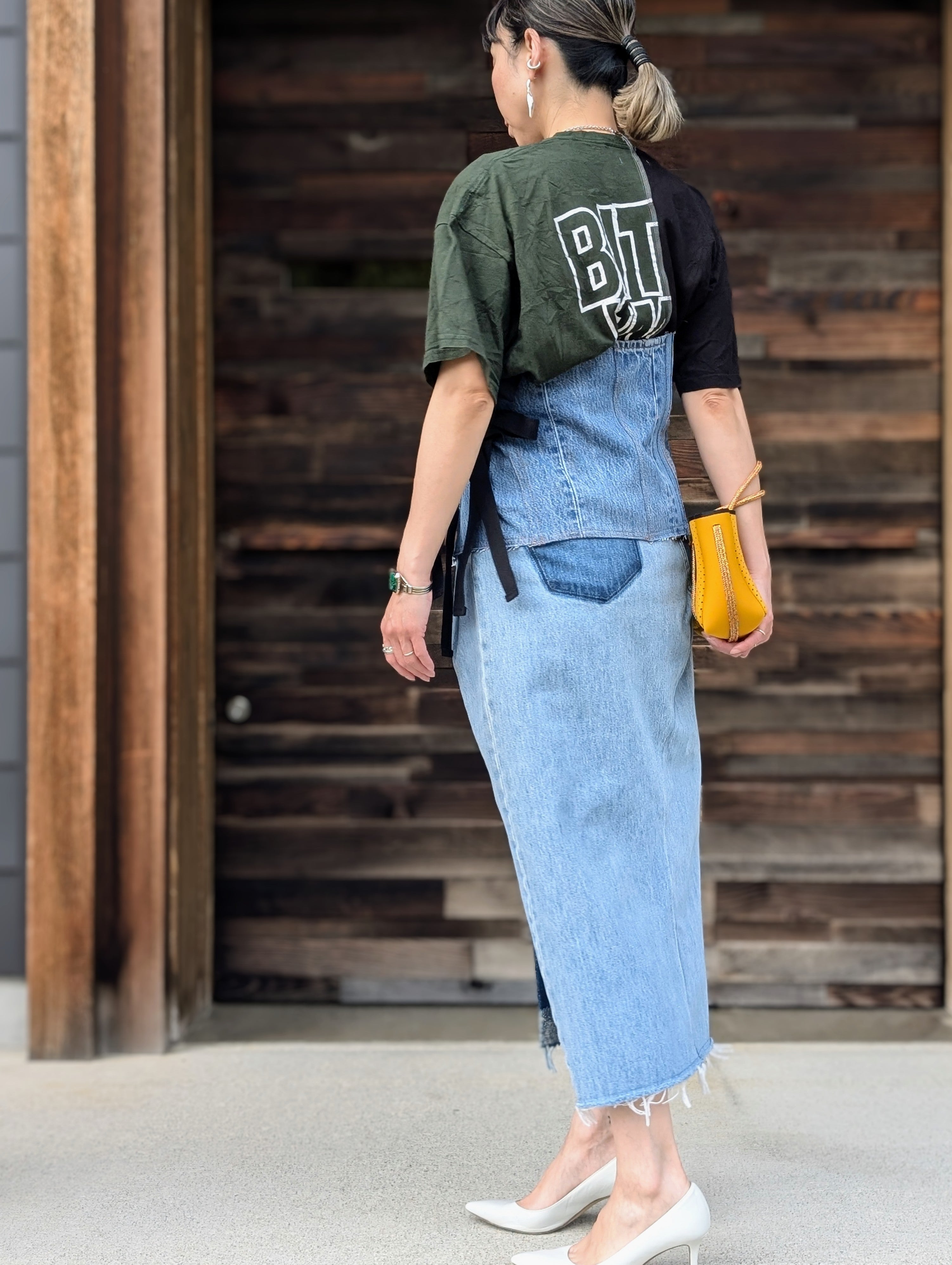 QUIITO DENIM BUSTIER