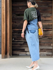 QUIITO DENIM BUSTIER