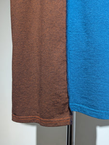 QUIITO HALF DYED LOGO TEE