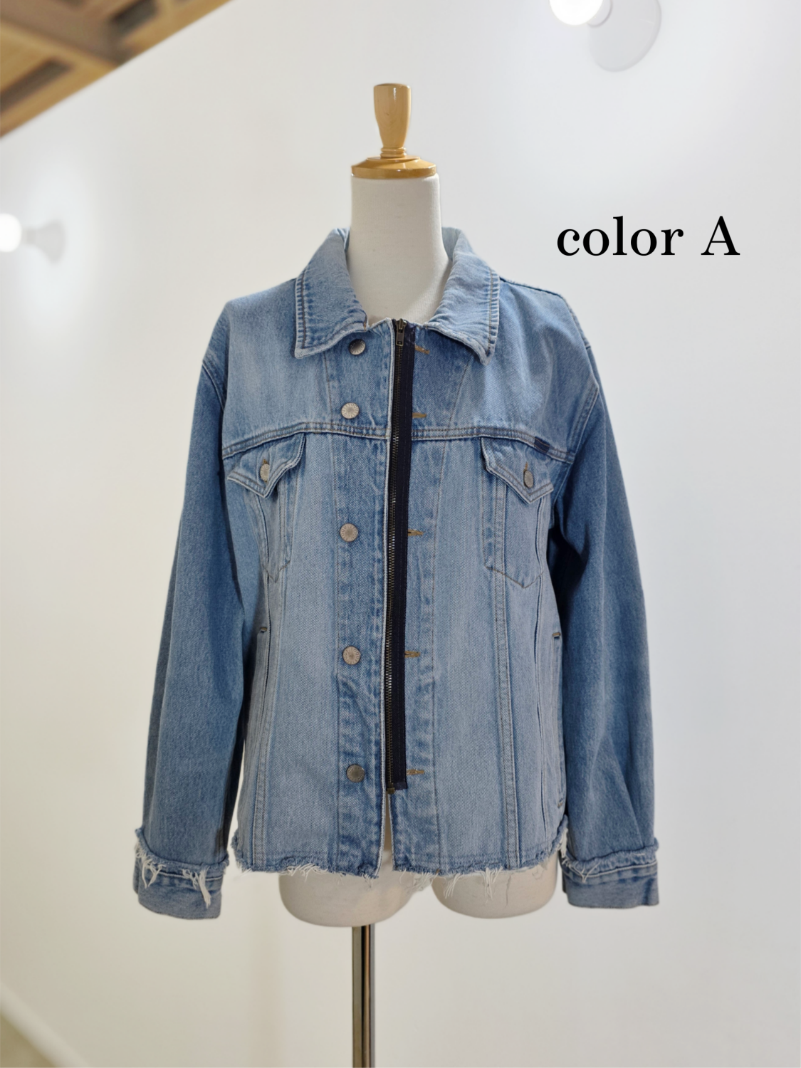 QUIITO ZIP DENIM JK