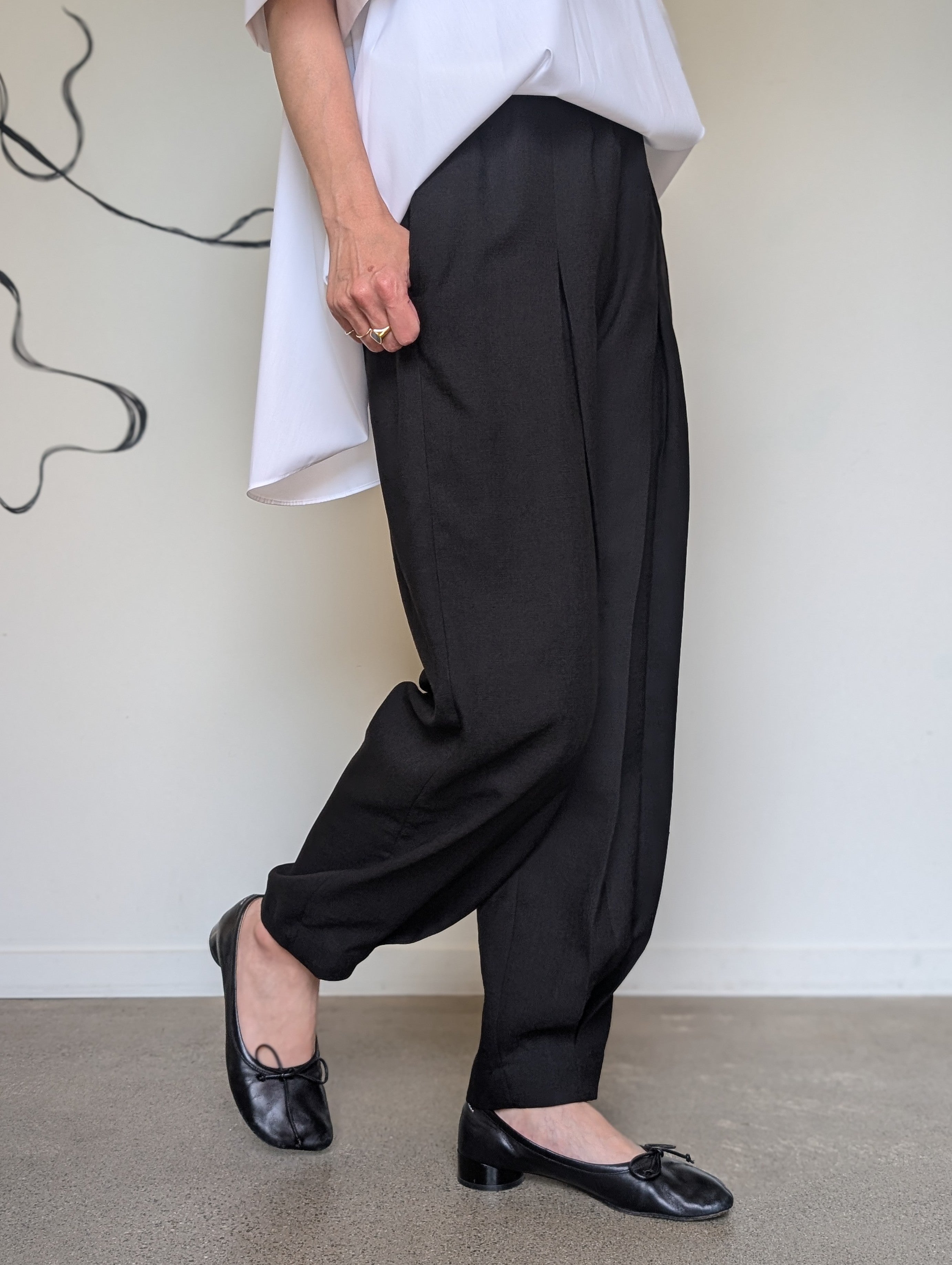 ENFOLD  DRAPE TAILORED TR