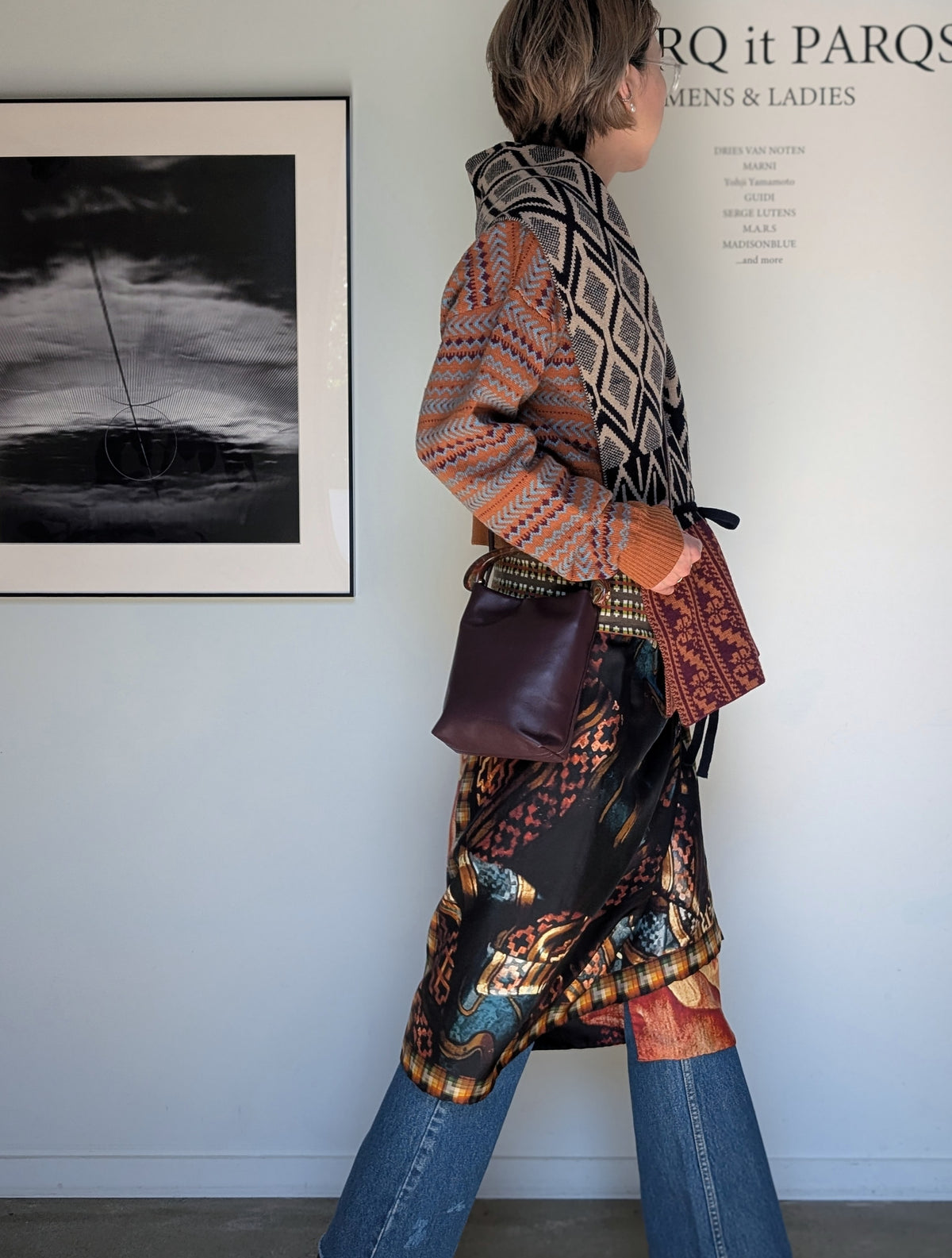 DRIES VAN NOTEN【262-011506】BW262-CRISPINO705-115 W.L BAG