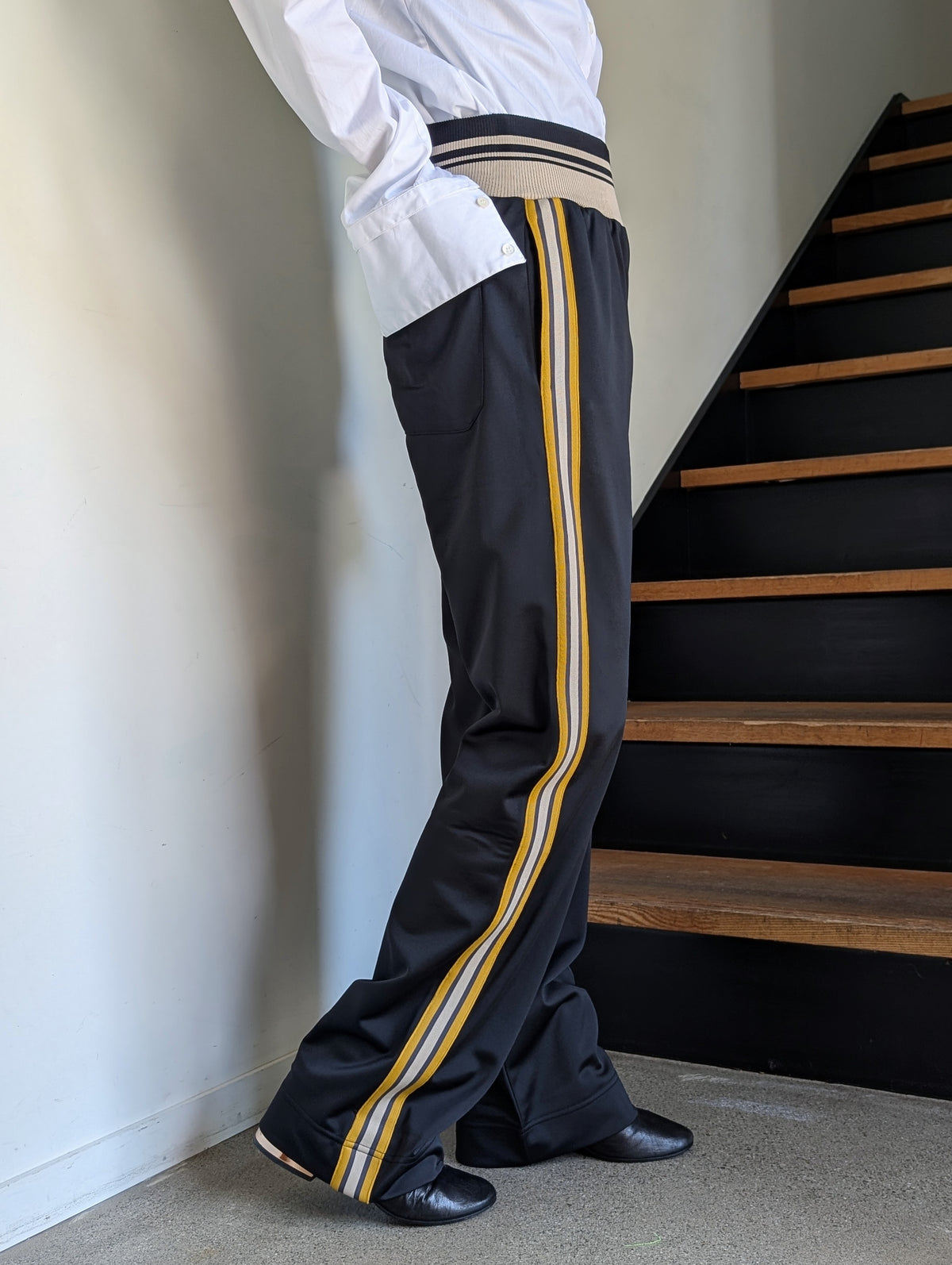 DRIES VAN NOTEN【262-011146】HUCHISA TAPE 4625 W.W.PANTS