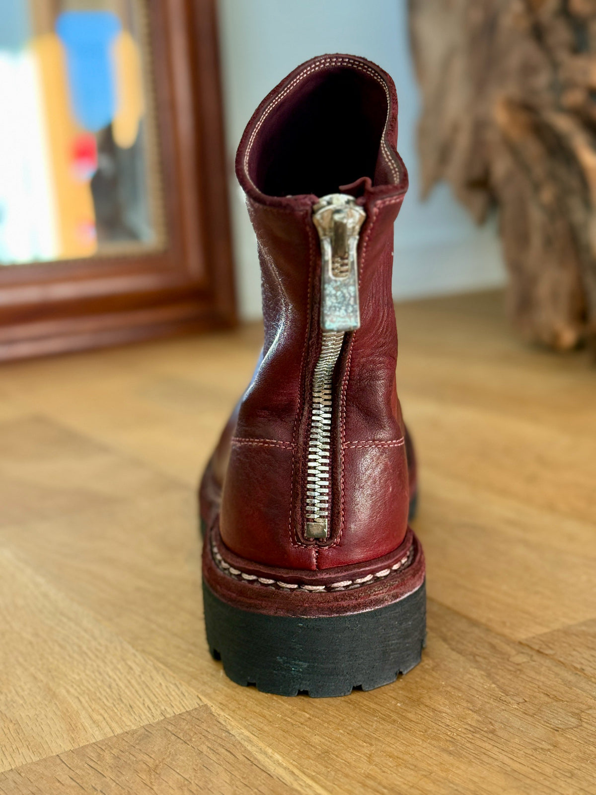 GUIDI  796V_N HORSE FG BACK ZIP BOOTS
