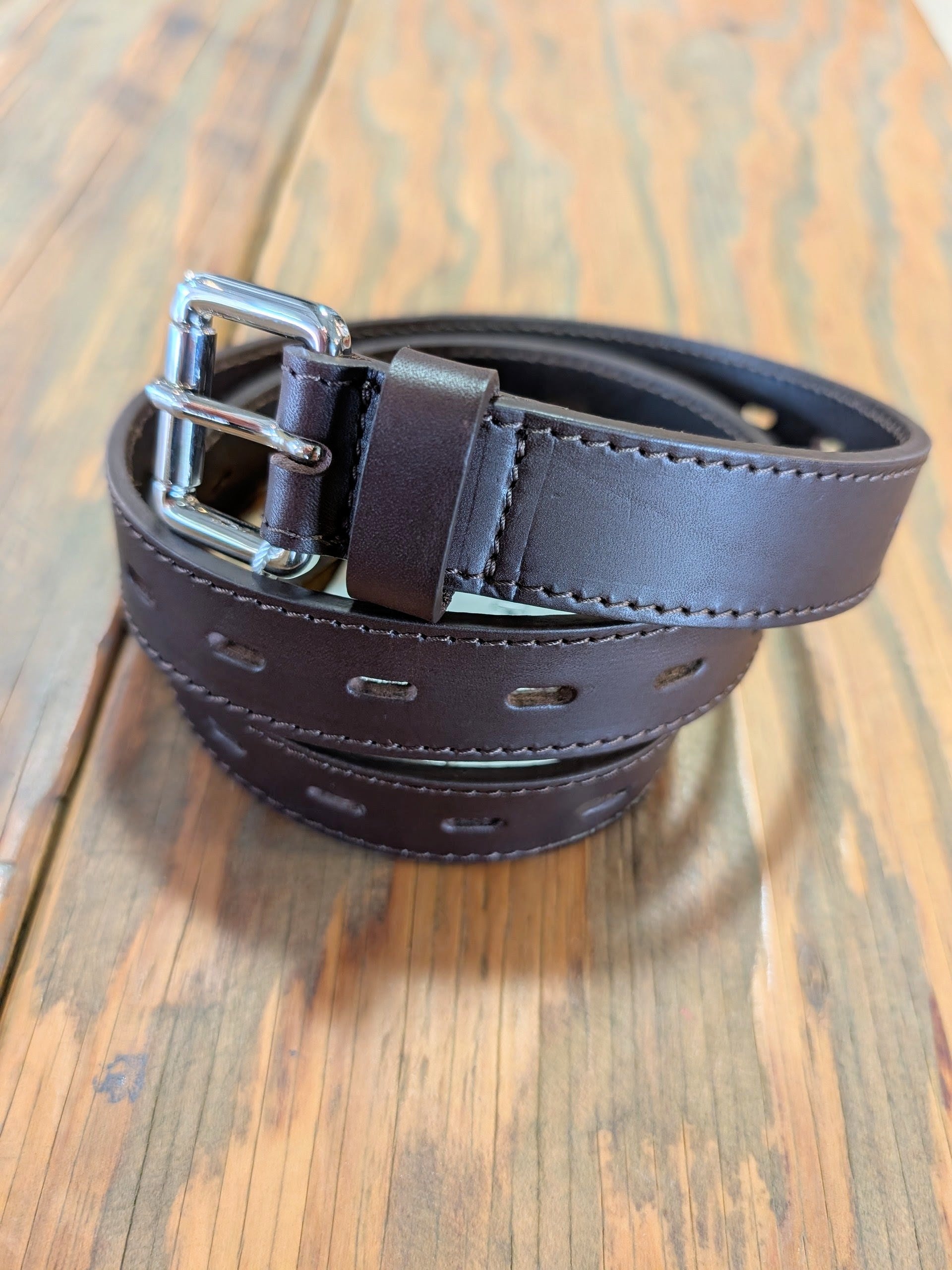 HED MAYNER LEATHER BELT