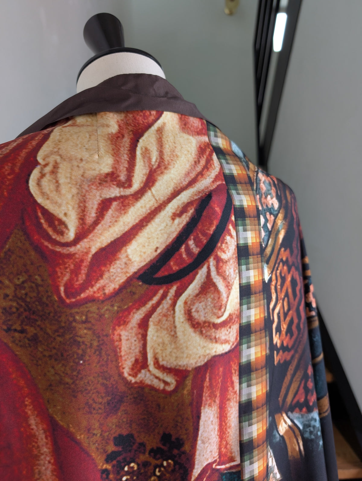 DRIES VAN NOTEN【262-010803】SCARFY 4057 W.W.SKIRT