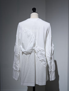 ENFOLD  PUFF-VOLUME LONG-SLEEVE-T-SHIRT