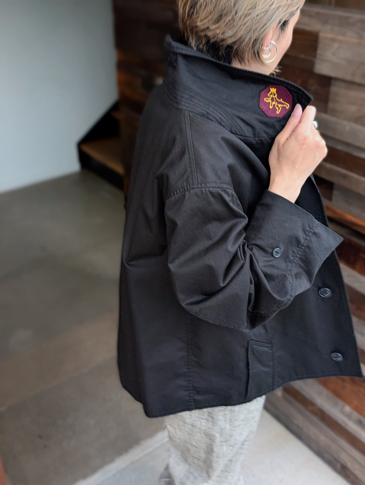MADISONBLUE  REMAKE SHOP COAT