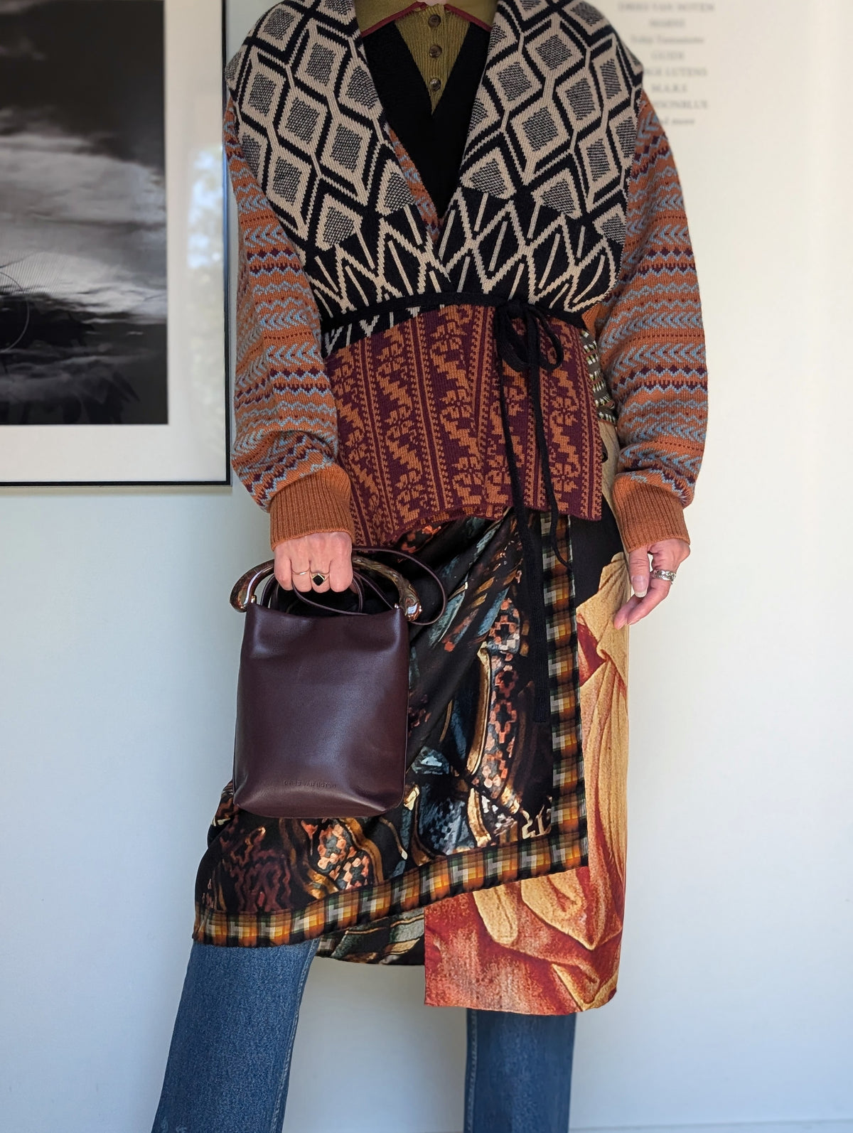 DRIES VAN NOTEN【262-011506】BW262-CRISPINO705-115 W.L BAG