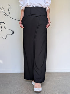 ENFOLD  RELAX WIDE-PANTS