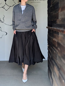 MADISONBLUE  TUCK VOLUME SKIRT