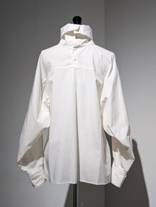 AEHRR 【Draping Yoke Raglan Sleeve Pullover Turtle Shirt】