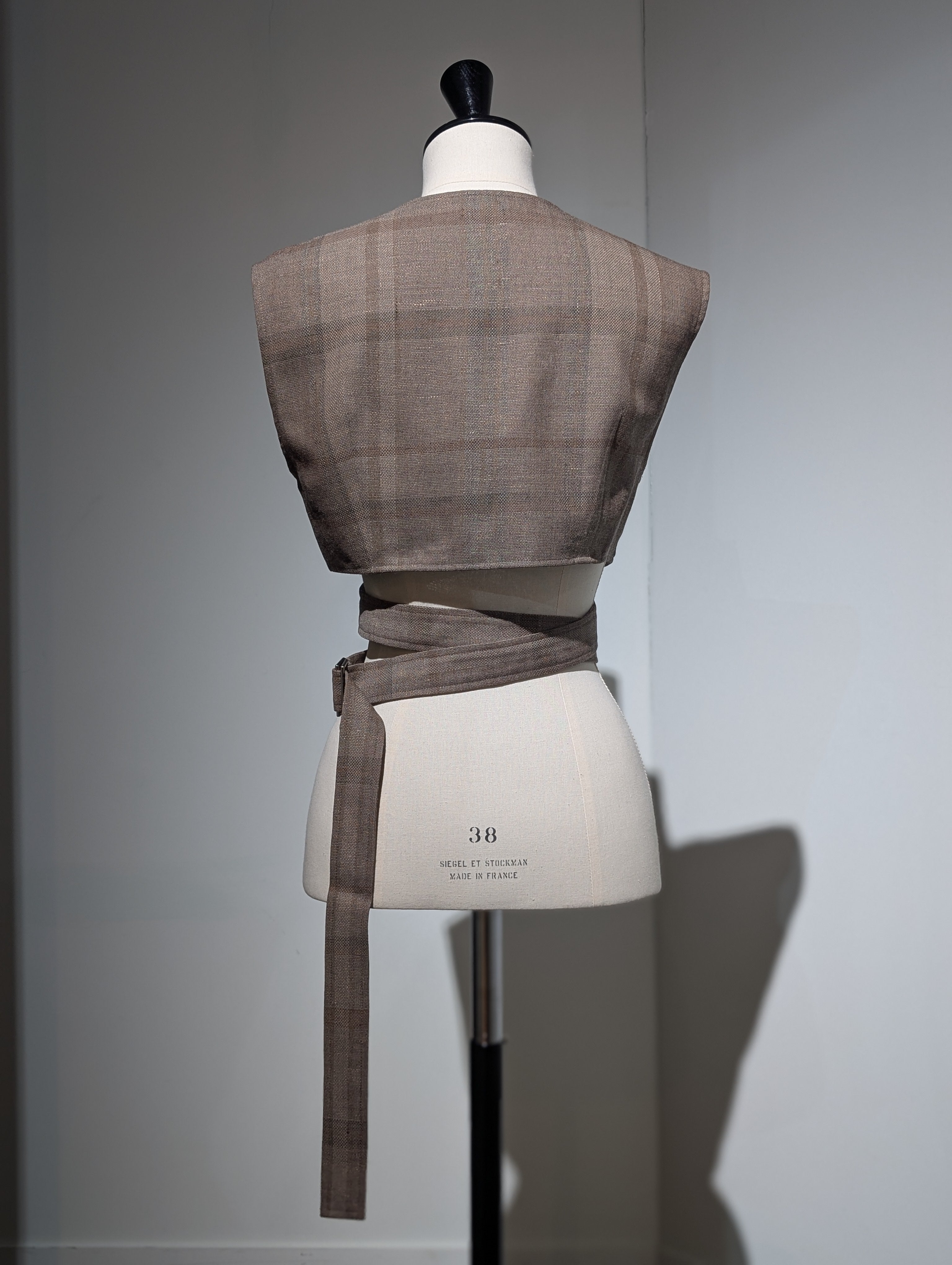 SEEALL SAW63 TP102 (MK-002) BELTED WAIST COAT