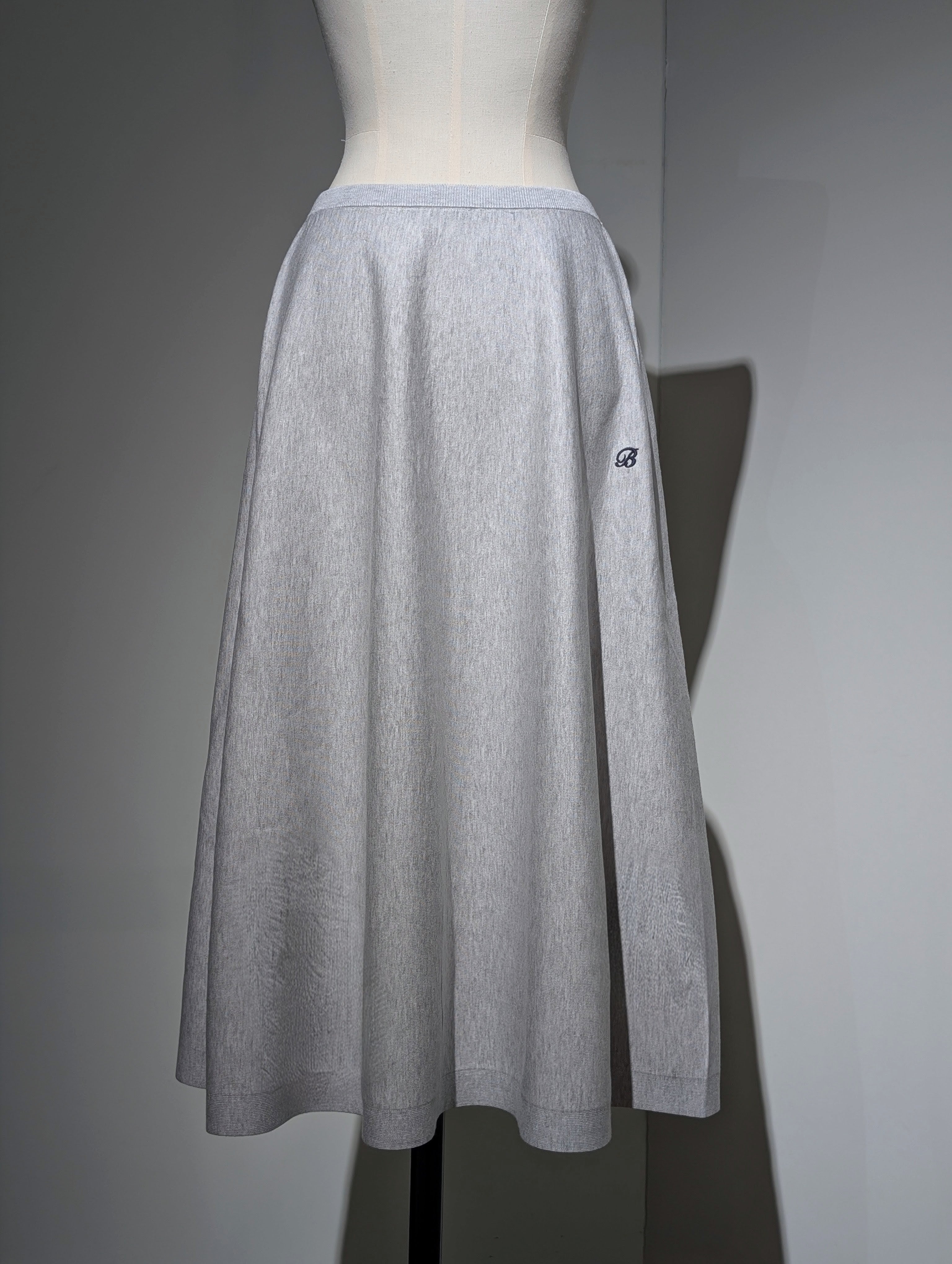 MADISONBLUE  KNIT FLARE SKIRT