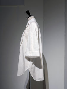 ENFOLD LAYERED HALF‐SLEEVES SHIRT