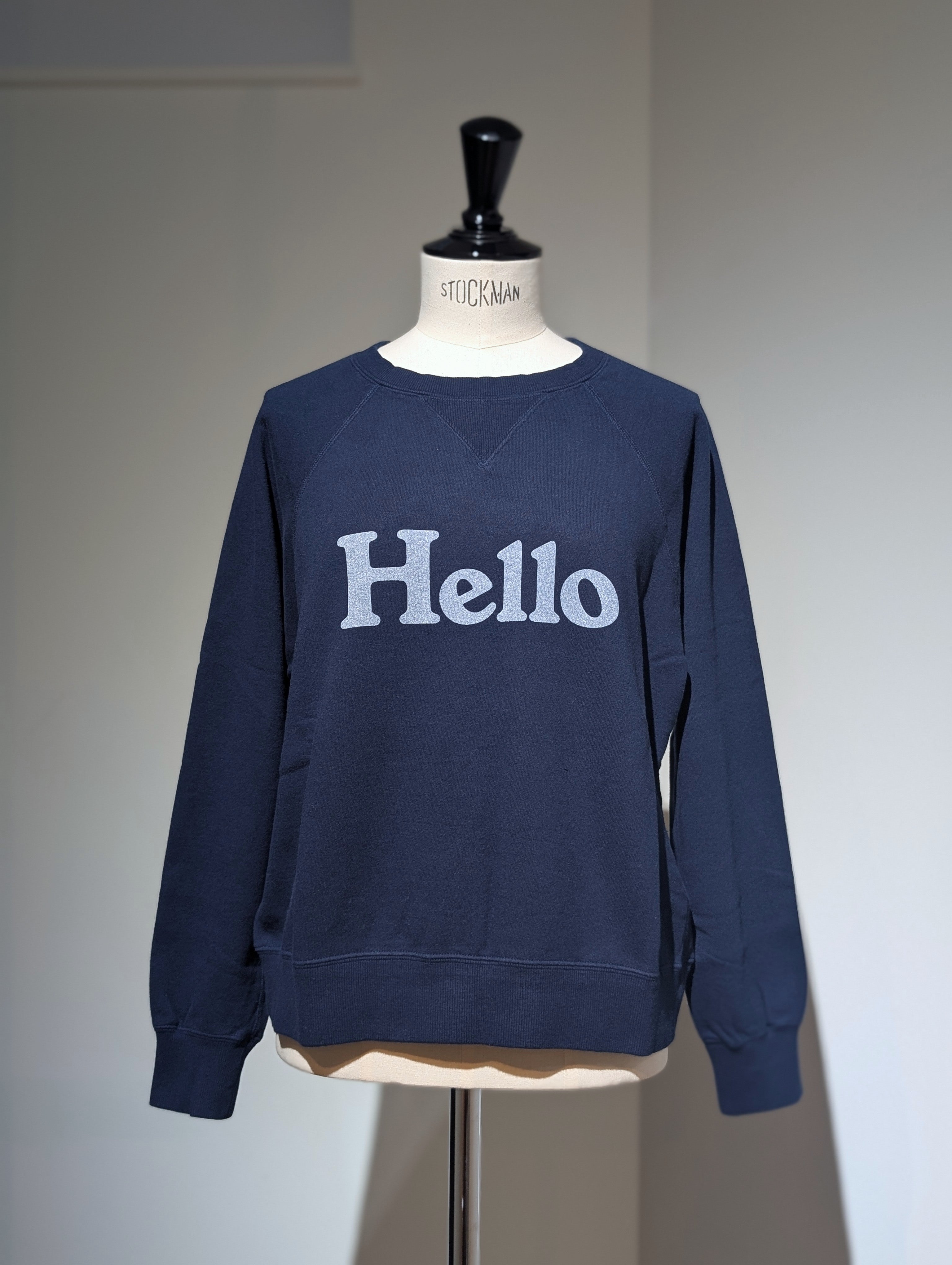 MADISONBLUE  HELLO SWEAT L/S URAKE DYED