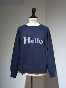 MADISONBLUE  HELLO SWEAT L/S URAKE DYED