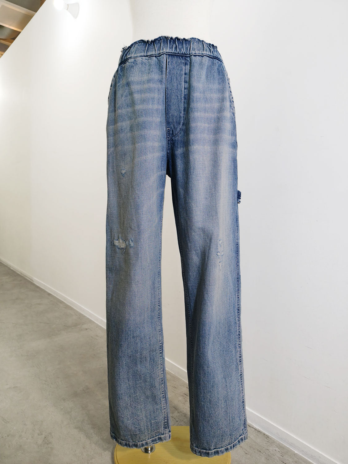 MM⑥ S52KA0578　ワイドレッグデニムパンツ