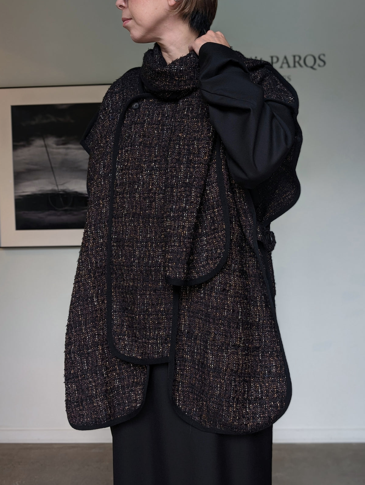 SEEALL SAW61 JK101(WK-003) STOLE CAPE