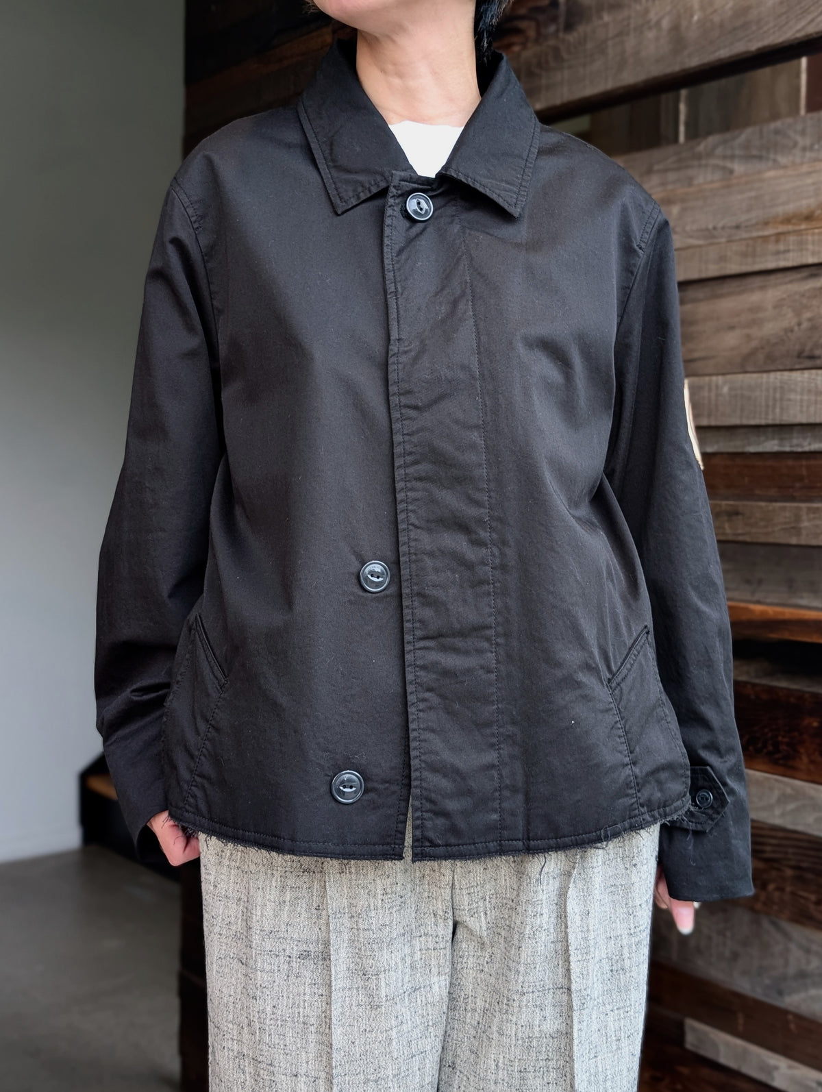 MADISONBLUE  REMAKE SHOP COAT