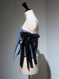 QUIITO DENIM BUSTIER