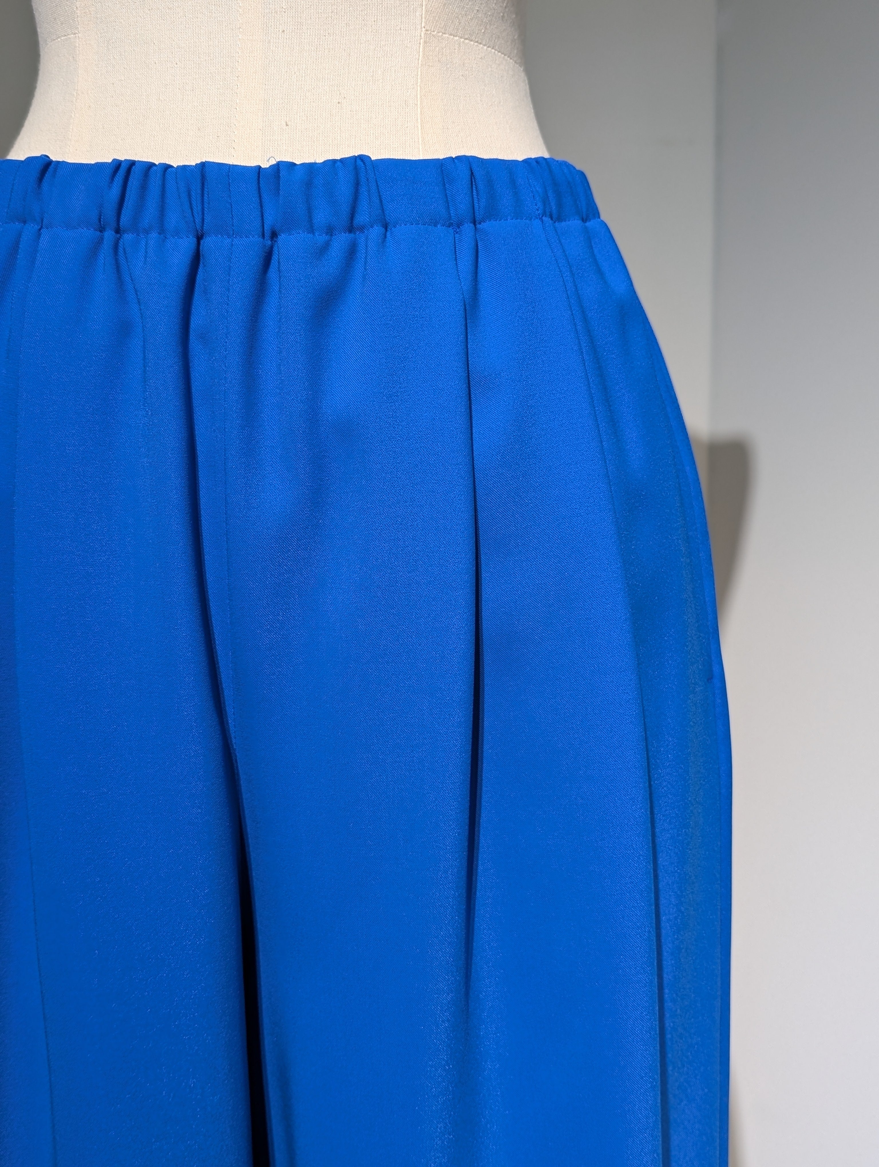 ENFOLD  RELAX ELASTIC WIDE-TROUSER