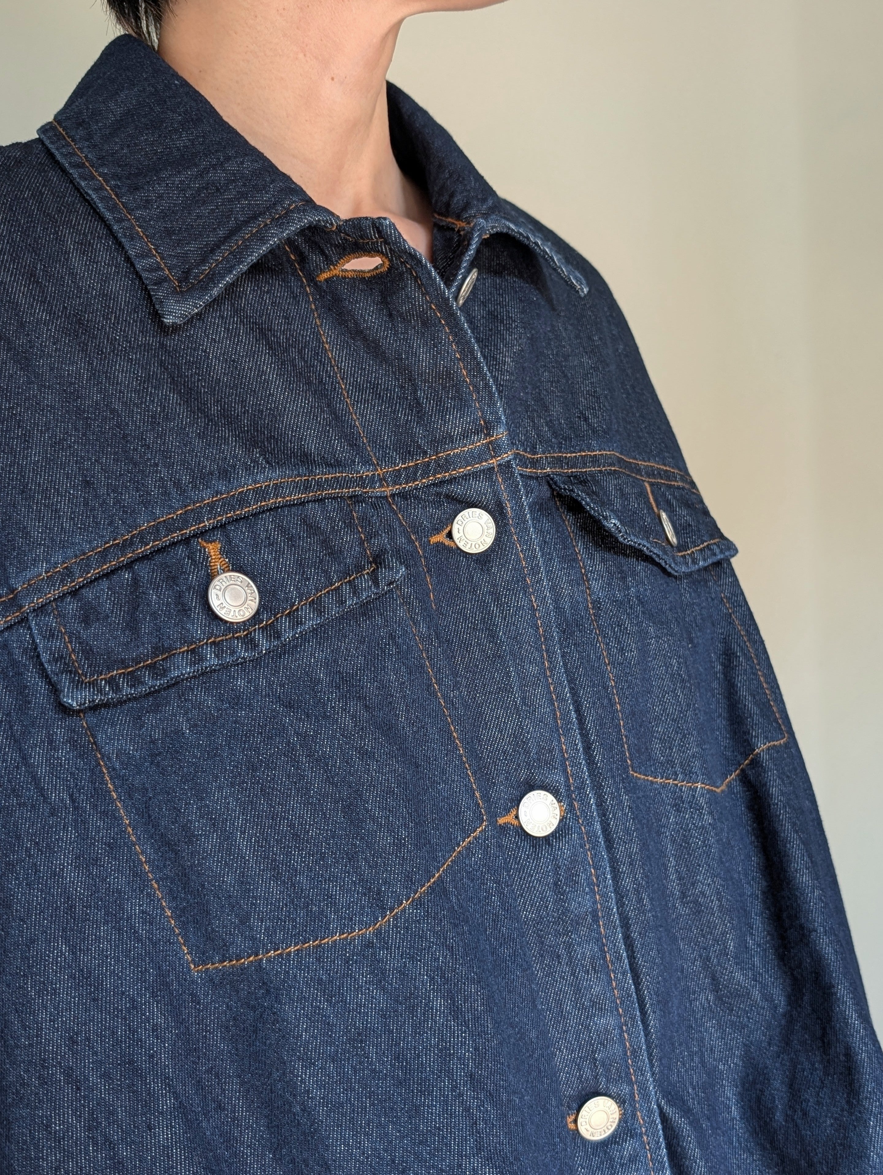 DRIES VAN NOTEN【262-130505】VESTO DEN 4401 W.W.JACKET