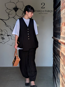 ENFOLD  FLARE VEST
