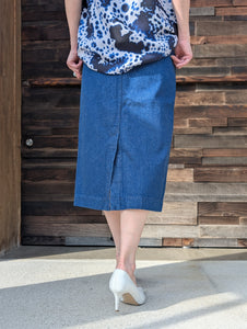 QUIITO NO DETAIL DENIM SK