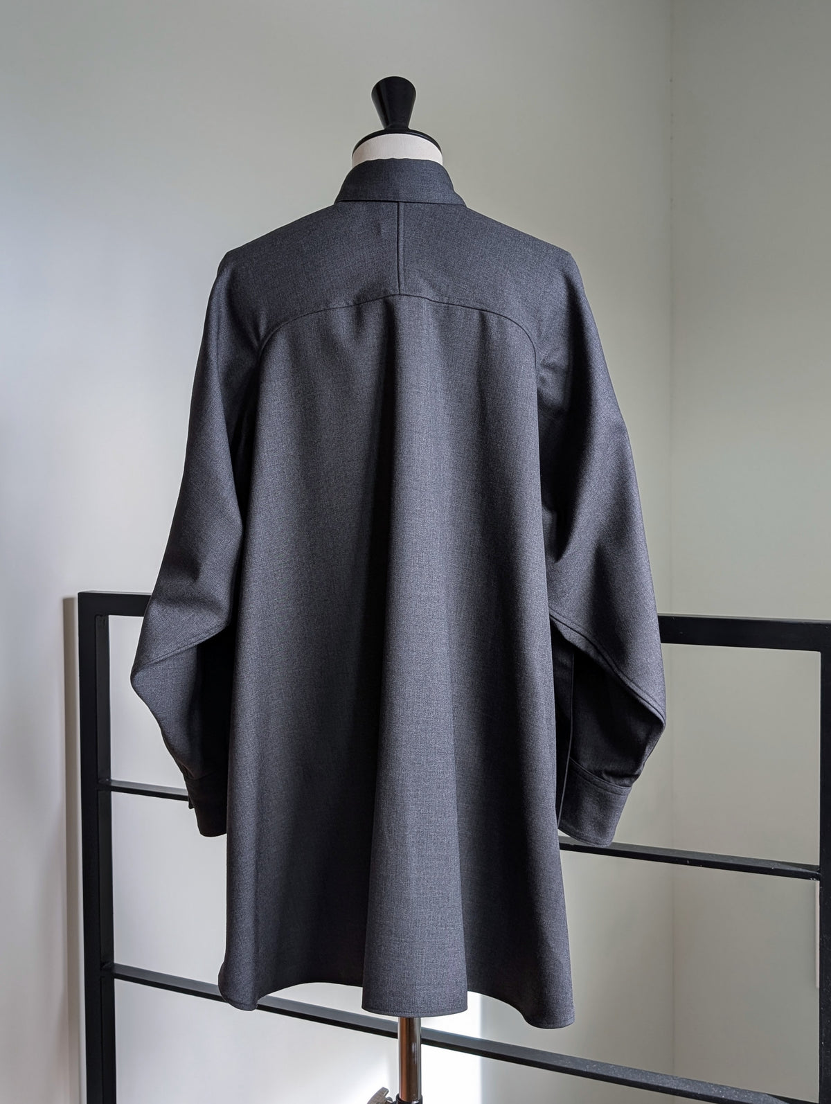 AEHRR 【087 Draping York Raglan Sleeve Shirt】