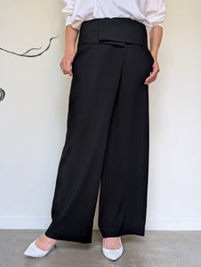 ENFOLD  RELAX WIDE-PANTS