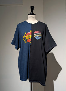 QUIITO HALF DYED LOGO TEE