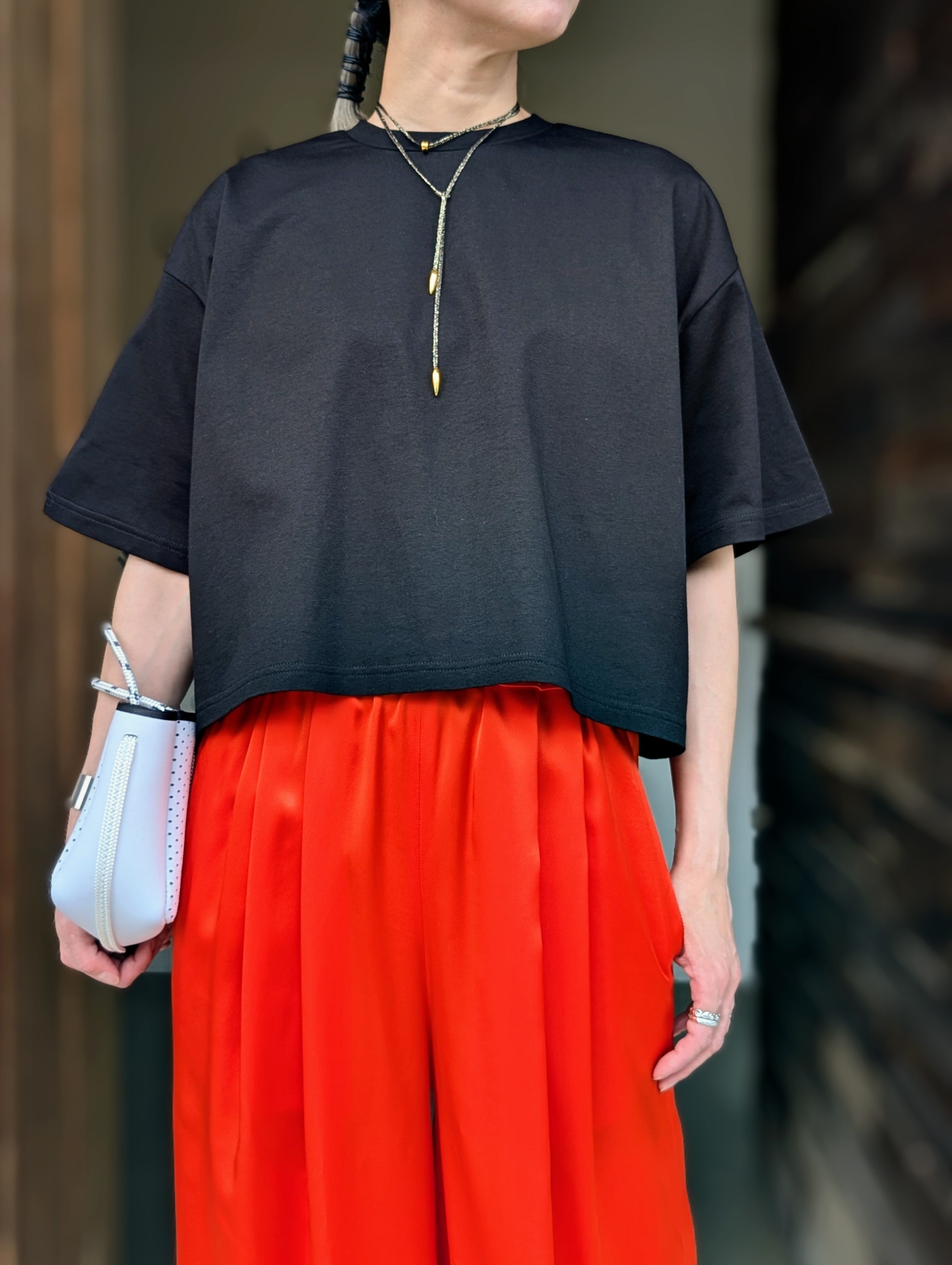 ENFOLD  BOX WIDE TEE