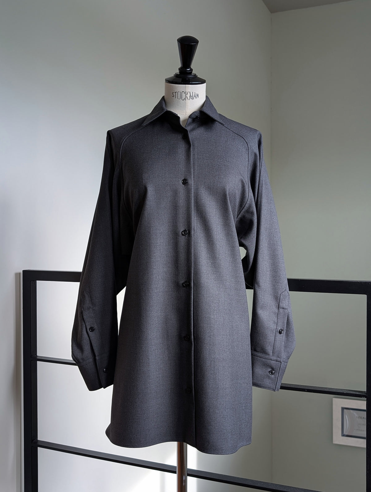 AEHRR 【087 Draping York Raglan Sleeve Shirt】