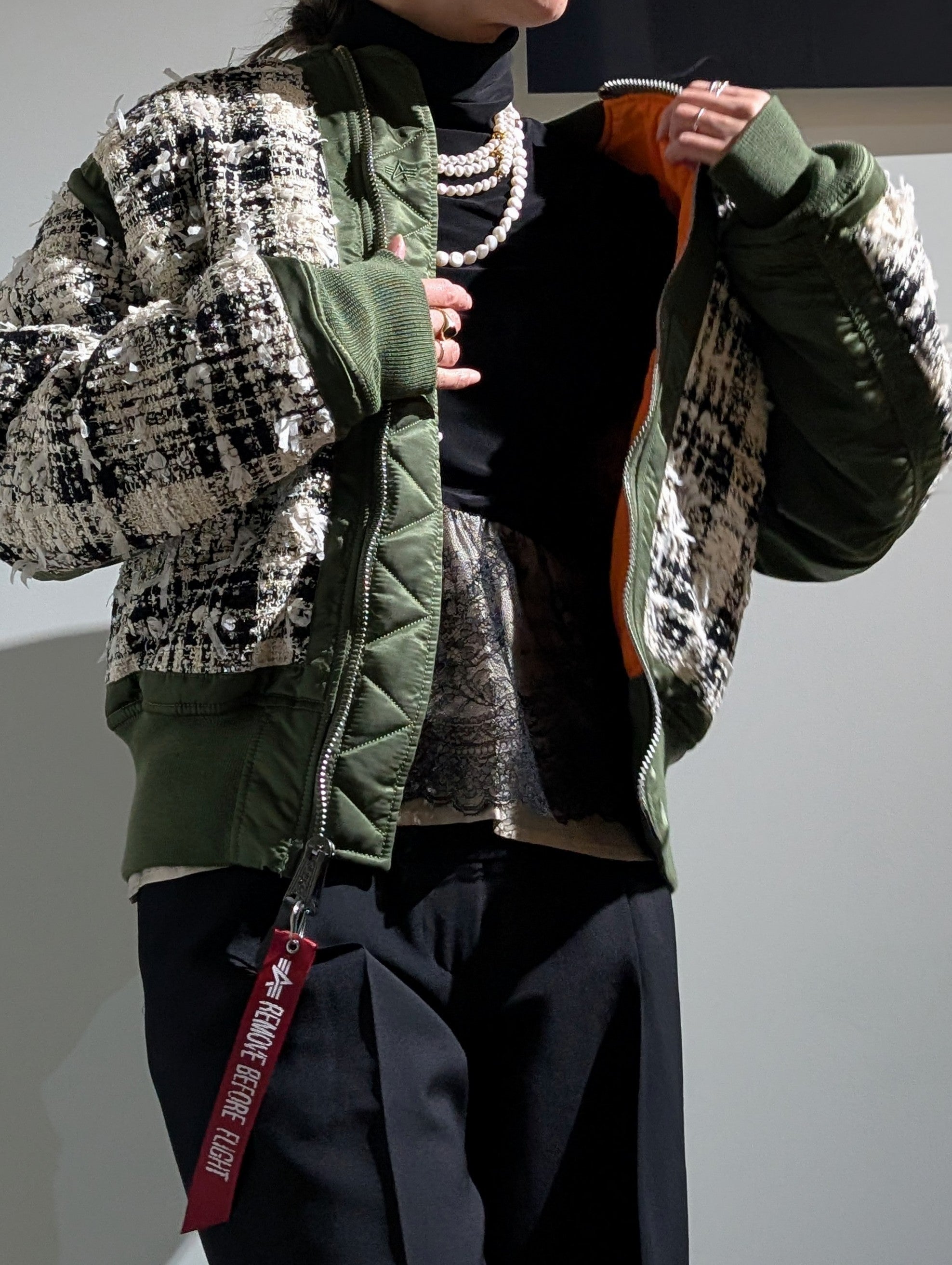 LUTZ HUELLE  PATCH BOMBER V2