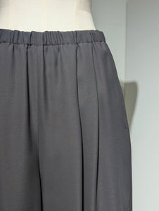 ENFOLD  RELAX ELASTIC WIDE-TROUSER