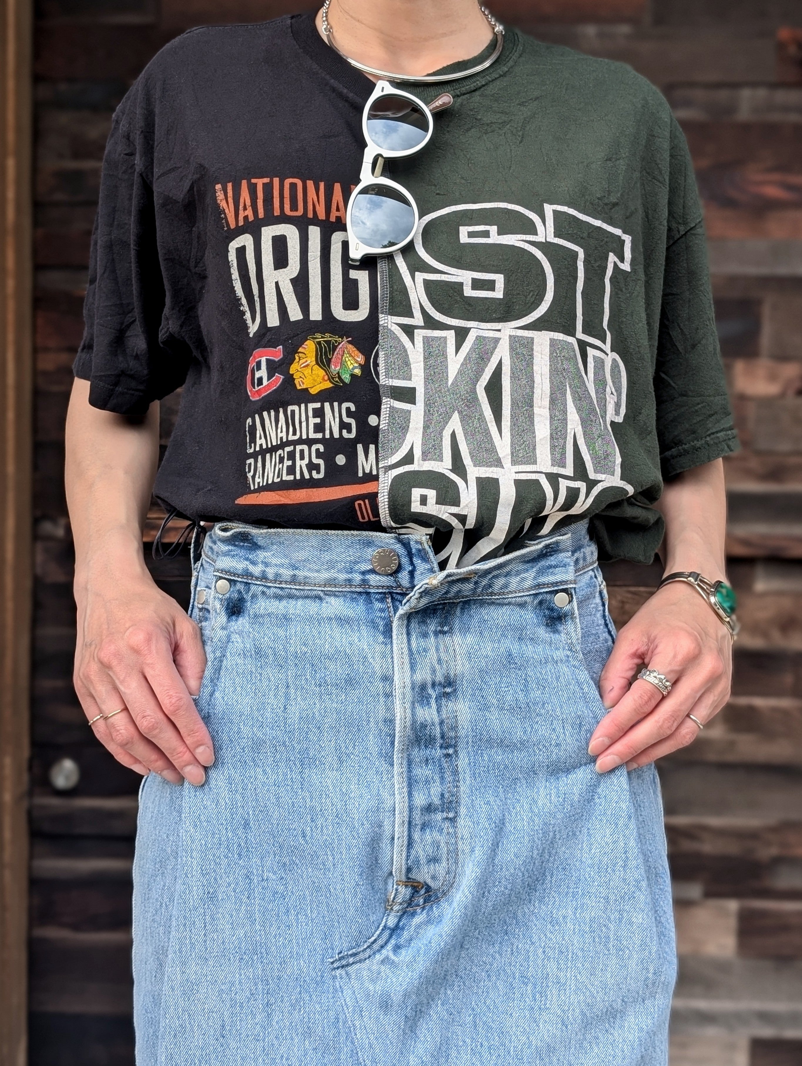 QUIITO HALF LOGO TEE