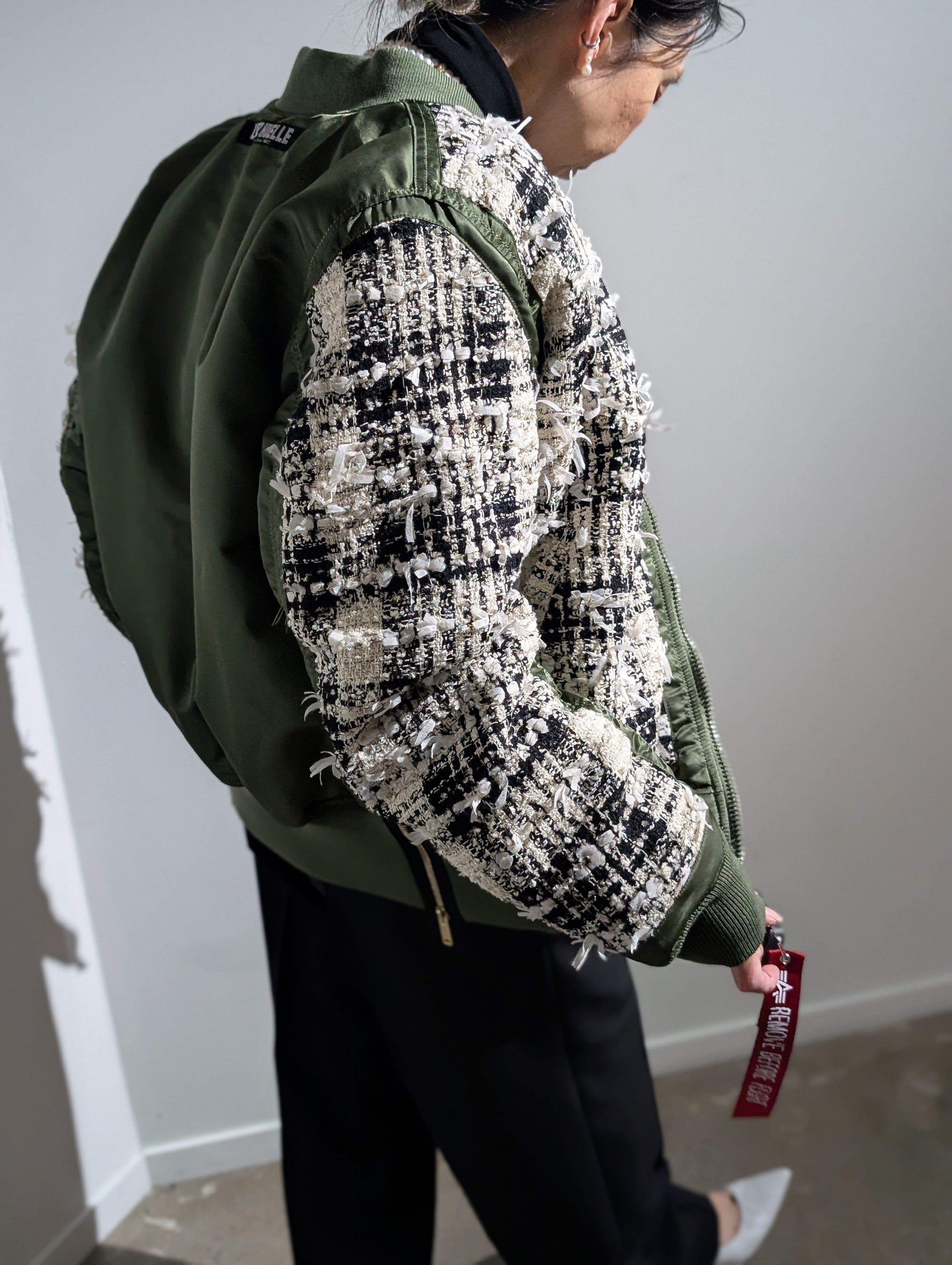 LUTZ HUELLE  PATCH BOMBER V2