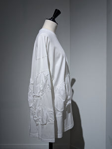 ENFOLD  PUFF-VOLUME LONG-SLEEVE-T-SHIRT