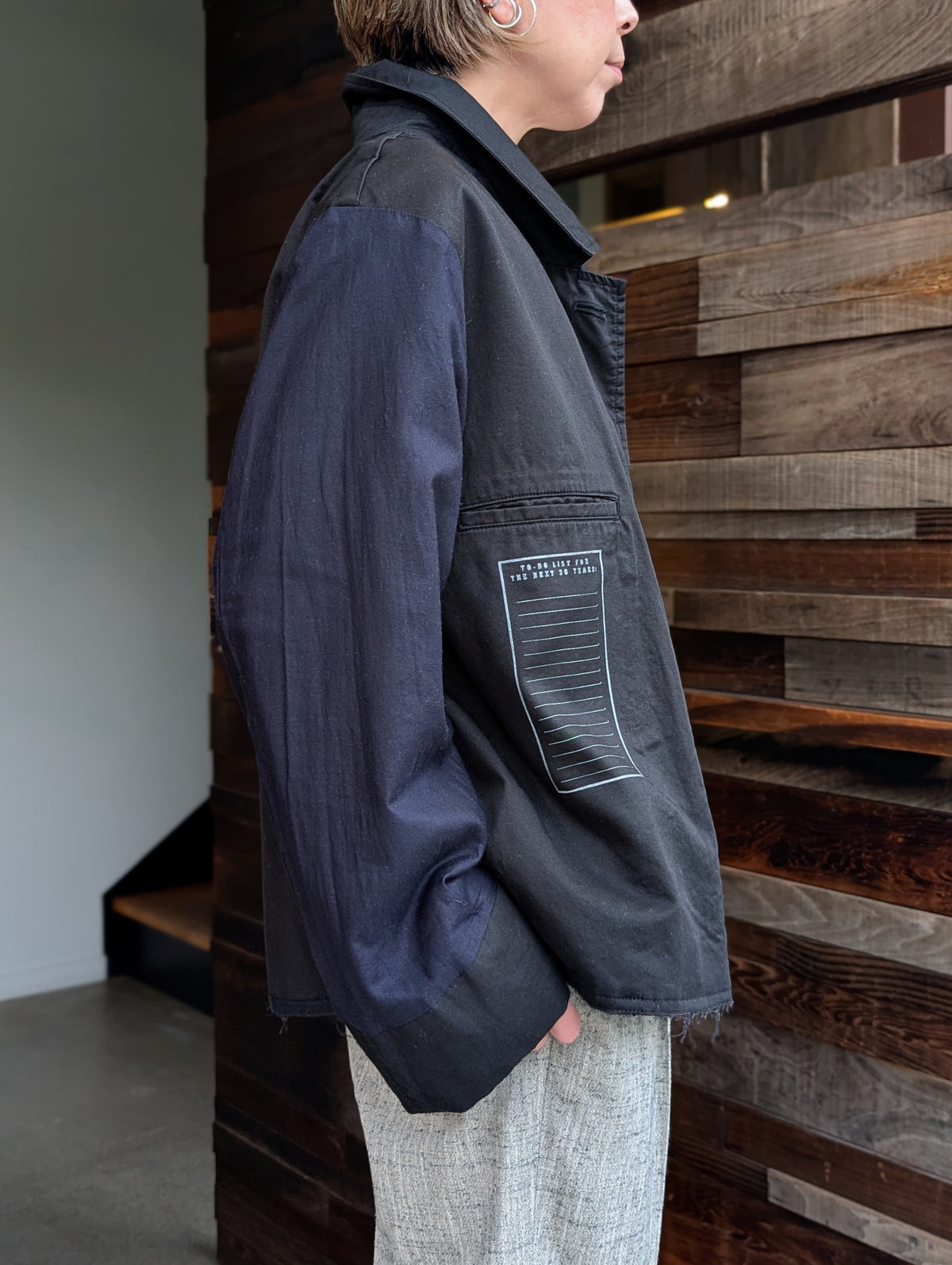 MADISONBLUE  REMAKE SHOP COAT
